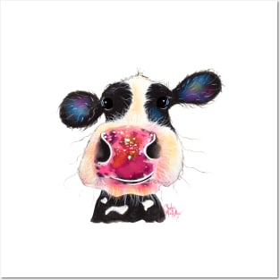 NoSeY CoW ' BuBBLeS ' by SHiRLeY MacARTHuR Posters and Art